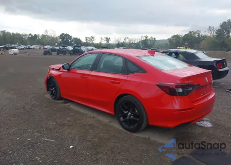 2025 Honda Civic Sport из США, поврежденный, VIN 2HGFE2F5XSH546279